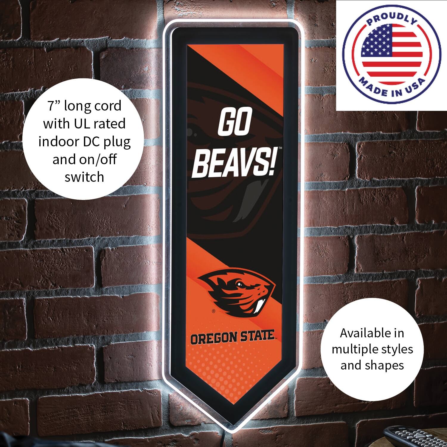 Oregon State University LED Lighted Sign Bed Bath & Beyond 36525454