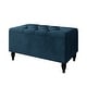 preview thumbnail 25 of 27, CraftPorch 2 Piece Bedroom Bench Set Velvet Wingback Upholstered Bed