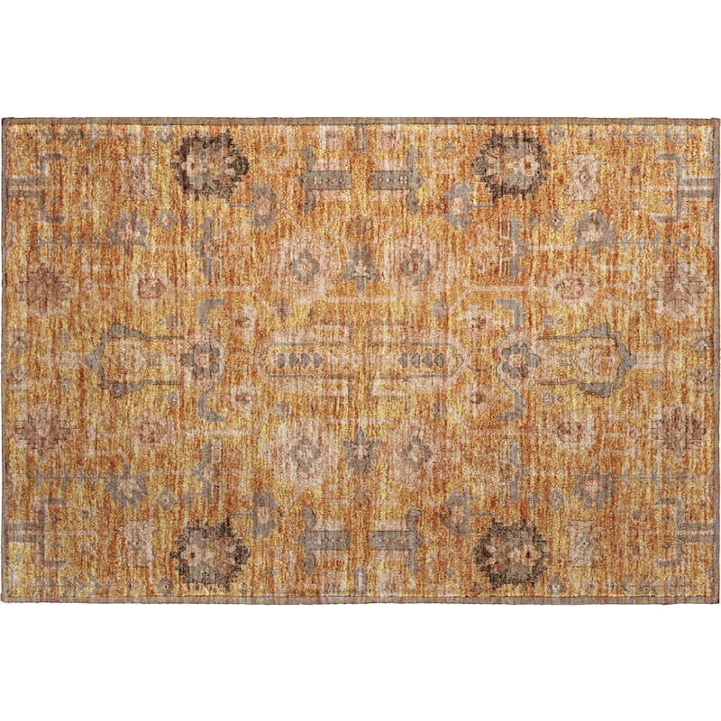 Premium Washable Super Soft Traditional Global Mayfield Rug