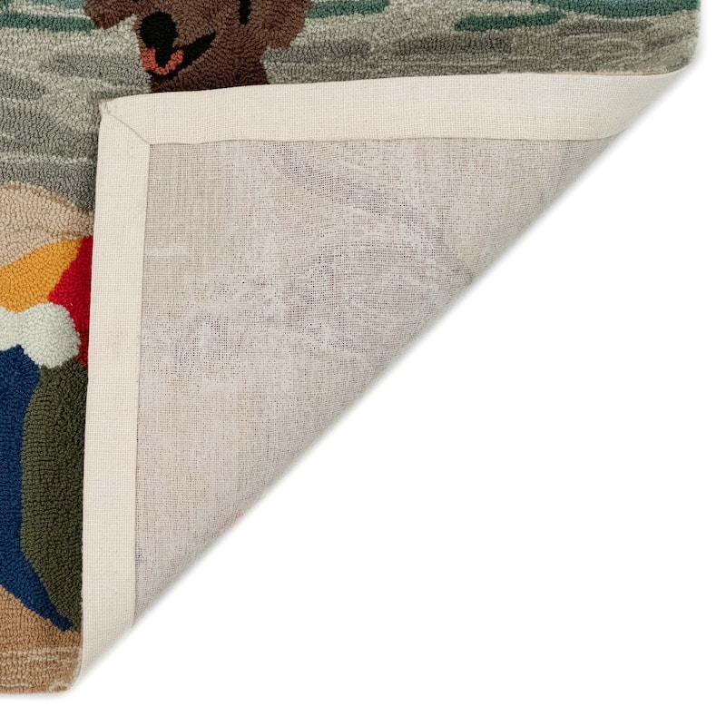 Liora Manne Frontporch Coastal Dog Indoor/Outdoor Rug