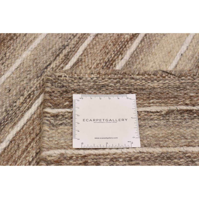 Boho Tan Kilim 5'3" x 8'0" - 5'3 x 8'0