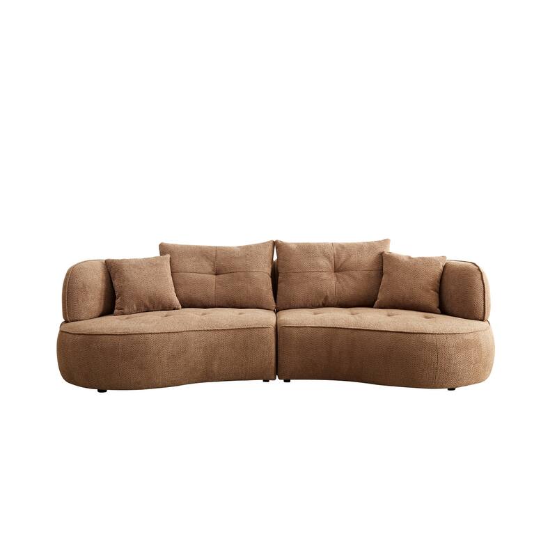 Combo Sofa with Detachable Pillows