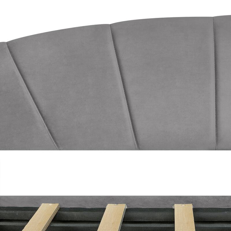 Upholstered Daybed with Two Drawers, Twin Size Sofa Bed Frame for Kids