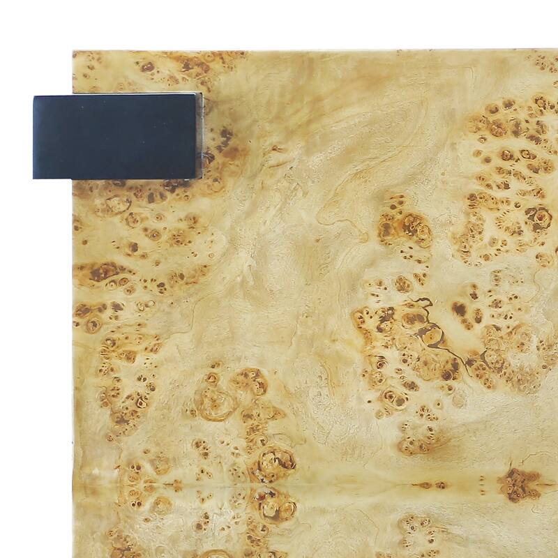 Elk Home Bromo Natural Burl Wood 48 Inch Wide Coffee Table