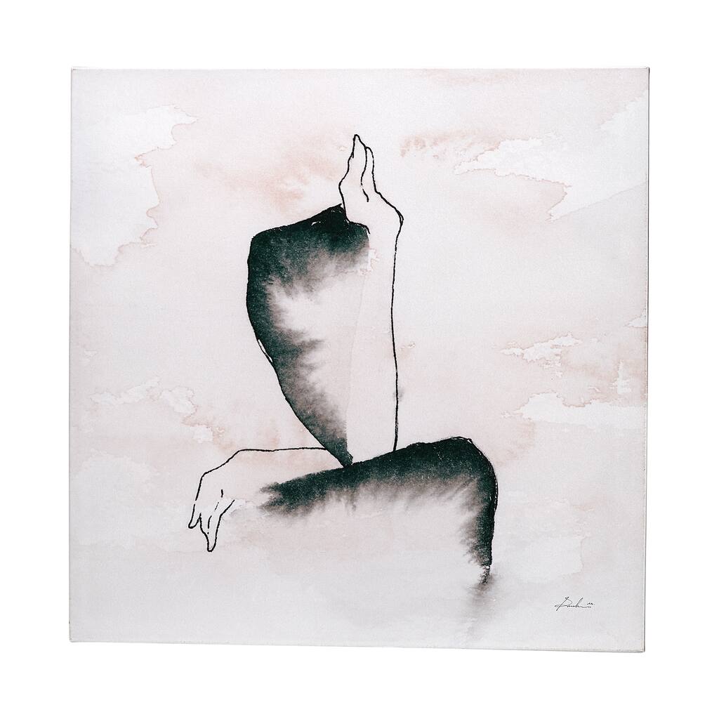 Andromedae Light I (26 x 26) Canvas Art Print