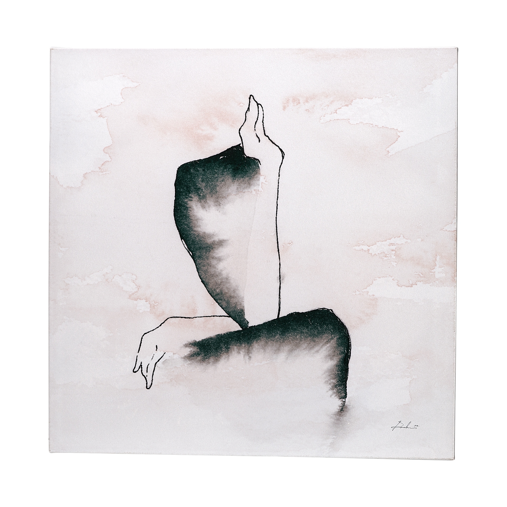 Mercana Andromedae Light I (26 x 26) Canvas Art Print