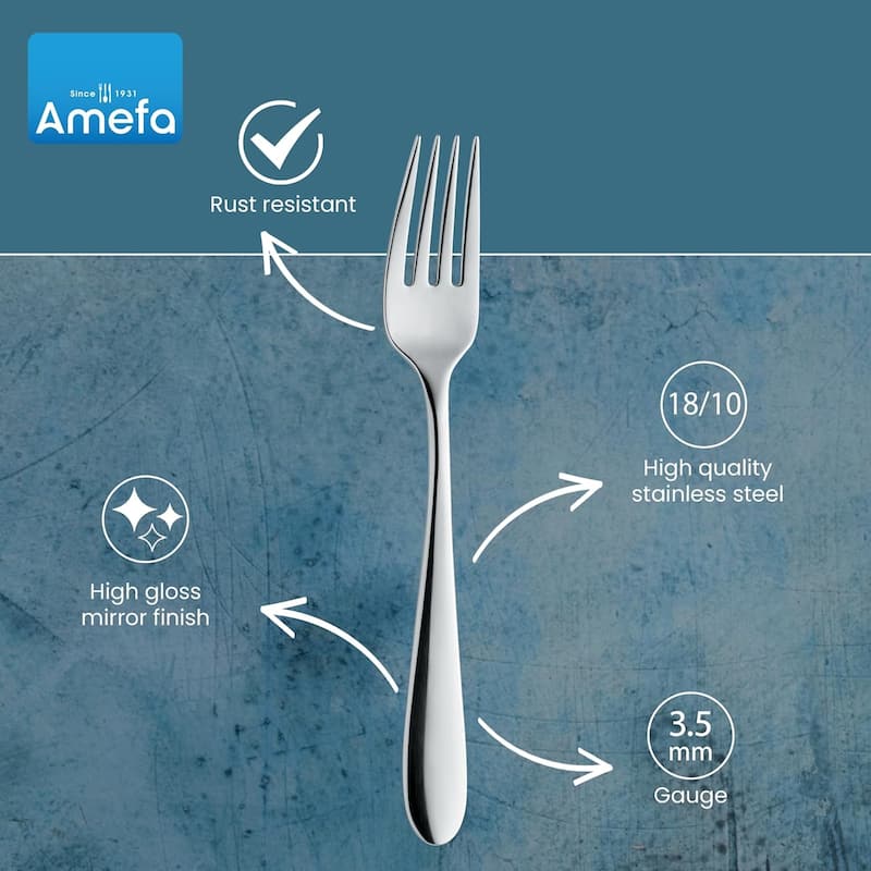 Amefa Oxford 20 Piece Flatware Set Stainless Steel