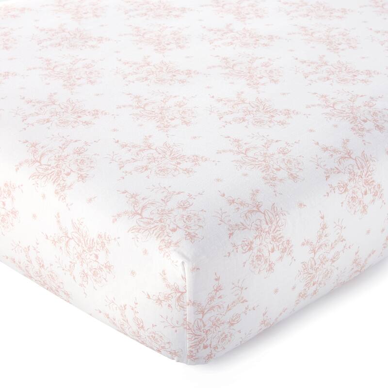 Heritage Blush Velvet Baby Bedding Set - Levtex Baby