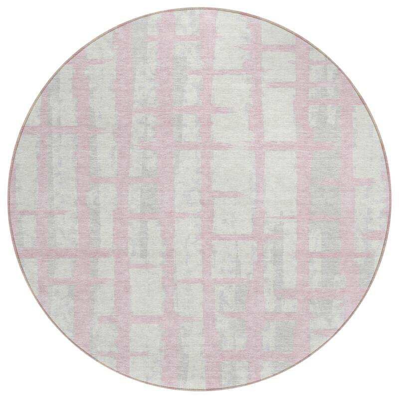 HomeRoots Striped Transitional Rectangle Outdoor Rug