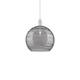 Option Brushed Satin Nickel / Light Smoke Deco Swirl