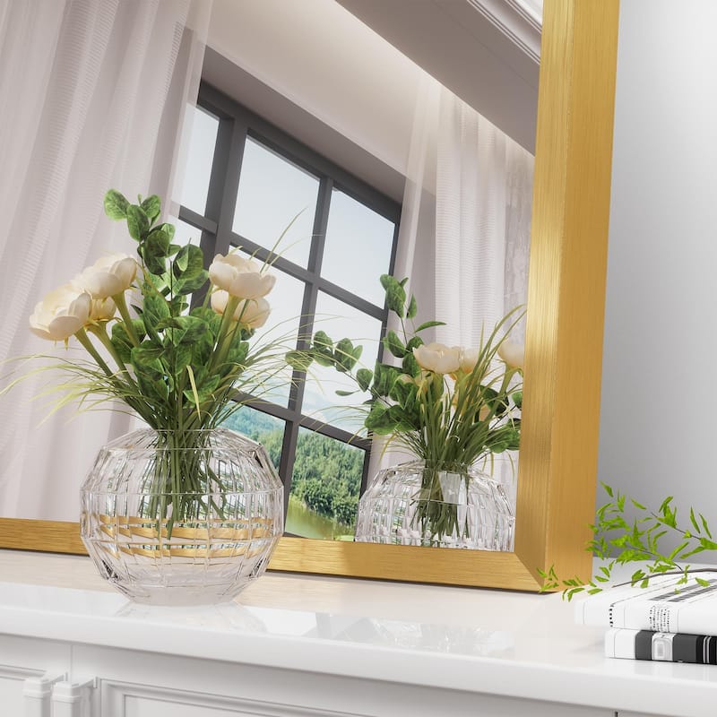 Modern Arch Wall Mirrors for Bathroom Vanity Mirror(Set of 2) - 36*24