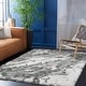 preview thumbnail 127 of 152, SAFAVIEH Horizon Shag Mukades Abstract 2.5-inch Thick Rug 11' x 15' - Grey/Green - Rectangle