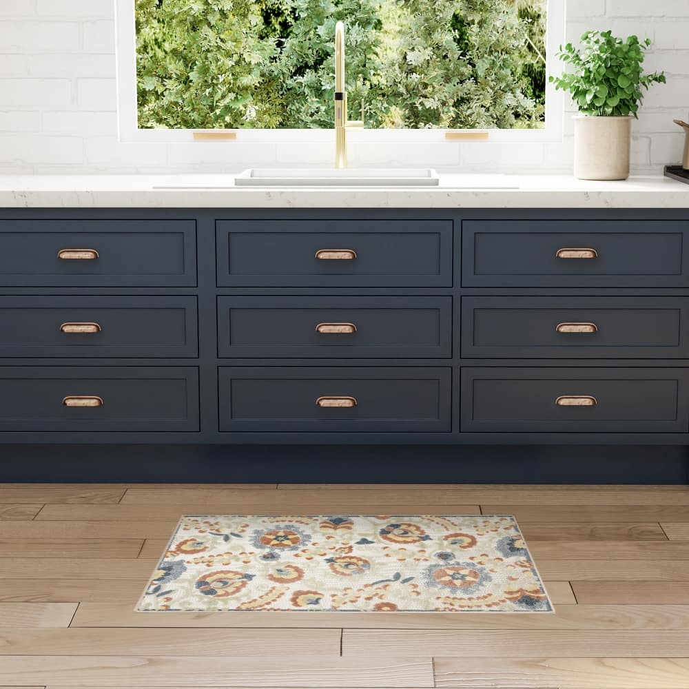 Nourison Aloha Indoor/Outdoor Floral Area Rug