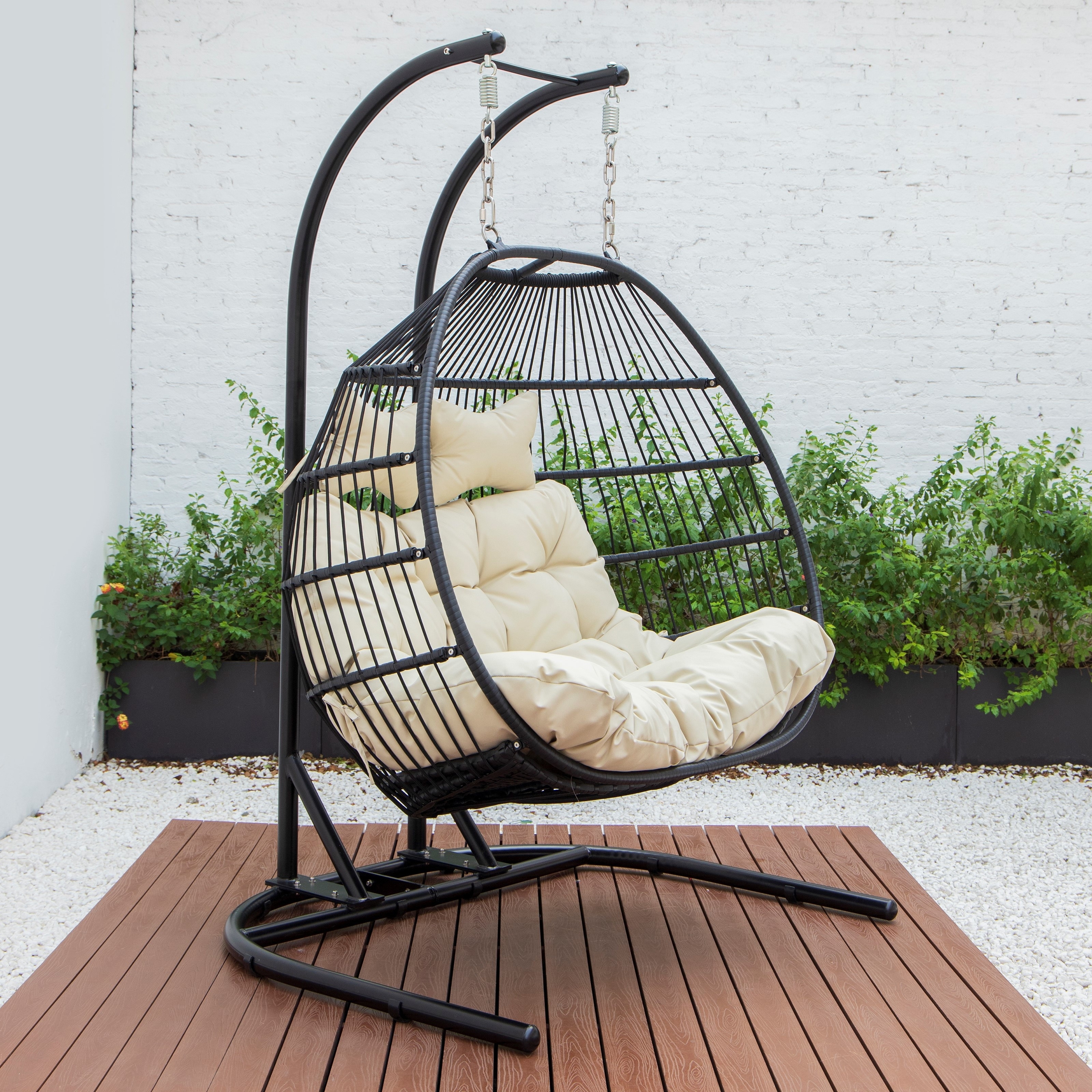 Double seater sale foldable hanging chair