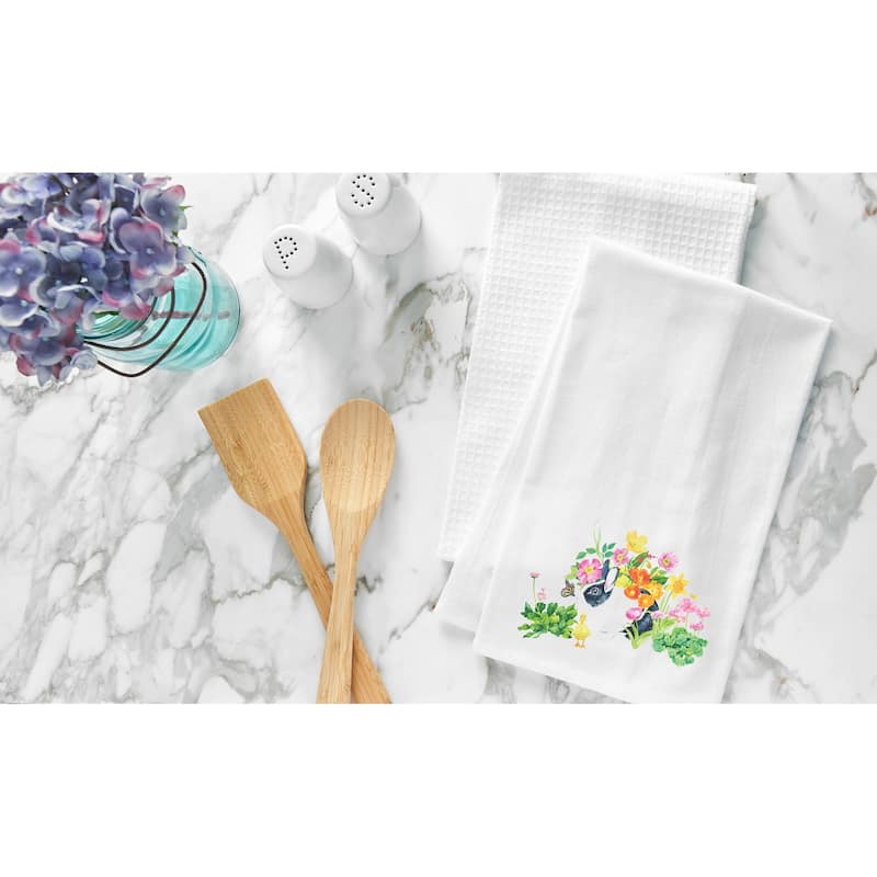 Bunny & Ducks Printed Kitchen Towel