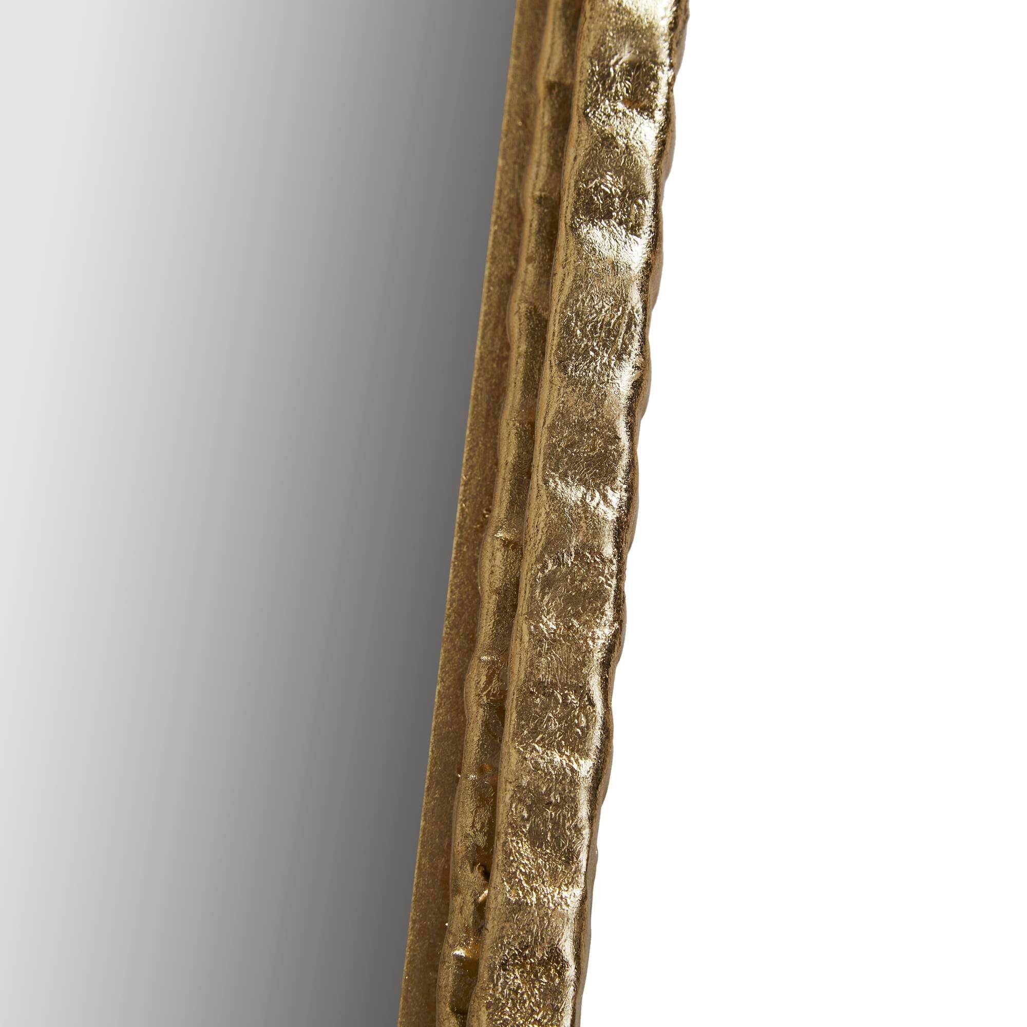Madison Park Mia Gold Metal Arch Wall Mirror - Overstock - 40459346