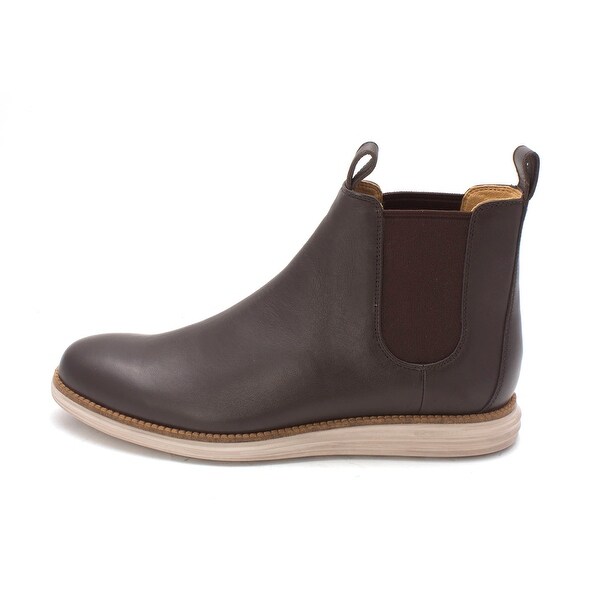 cole haan suede chelsea boot
