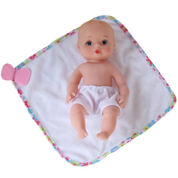 slide 2 of 5, Goldberger Doll Baby's First 9" Bathtime Baby Softina