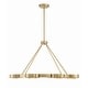 preview thumbnail 2 of 6, Orson 8 Light Modern Gold Pendant - 38.5"W x 21.5"H