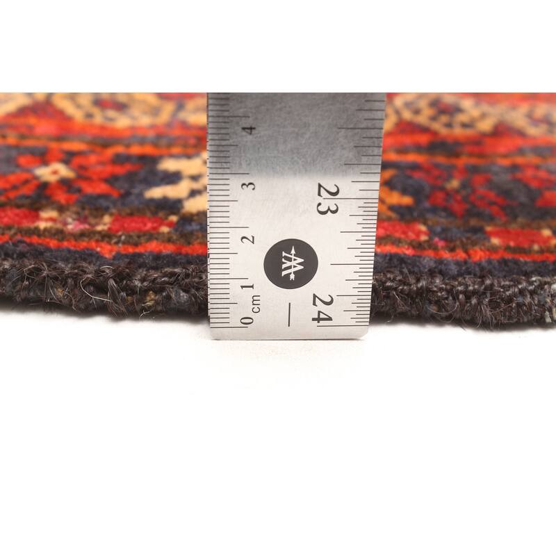 ECARPETGALLERY Hand-knotted Teimani Brown Wool Rug - 2'10 x 5'4