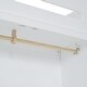 preview thumbnail 18 of 16, White Full Wooden Loft Bed with Wardrobe & Desk