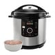 preview thumbnail 1 of 3, Megachef 12-quart Steel Digital 15-preset Pressure Cooker