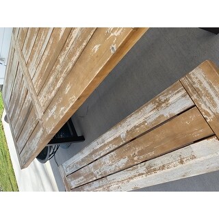 Outdoor Puerto Acacia Wood 3-piece Picnic Dining Set by Christopher Knight Home