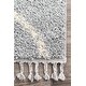 preview thumbnail 20 of 21, nuLOOM Boho Chic Zig Zag Trellis Tassel Shag Rug