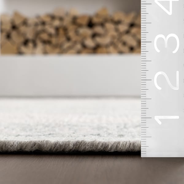 dimension image slide 1 of 3, Padma Lakshmi Istanbul Hand-Tufted Ornate Border Wool-Blend Rug