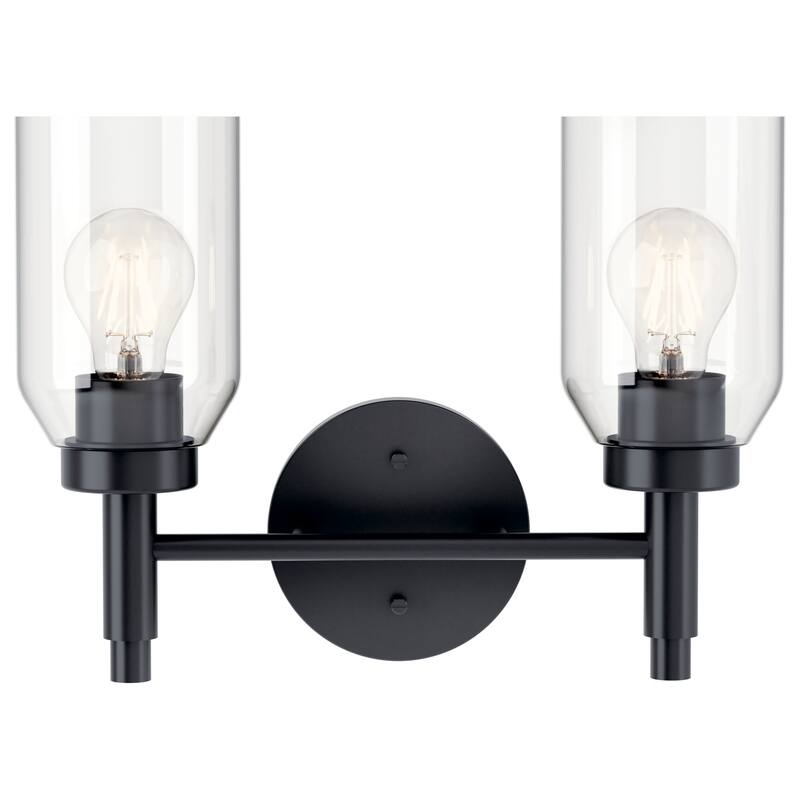 Kichler Lighting Madden Bathroom Vanity Light with Clear Glass
