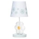 preview thumbnail 4 of 5, Lambs & Ivy Sweet Daisy White Floral Nursery/Child Lamp with Shade & Bulb