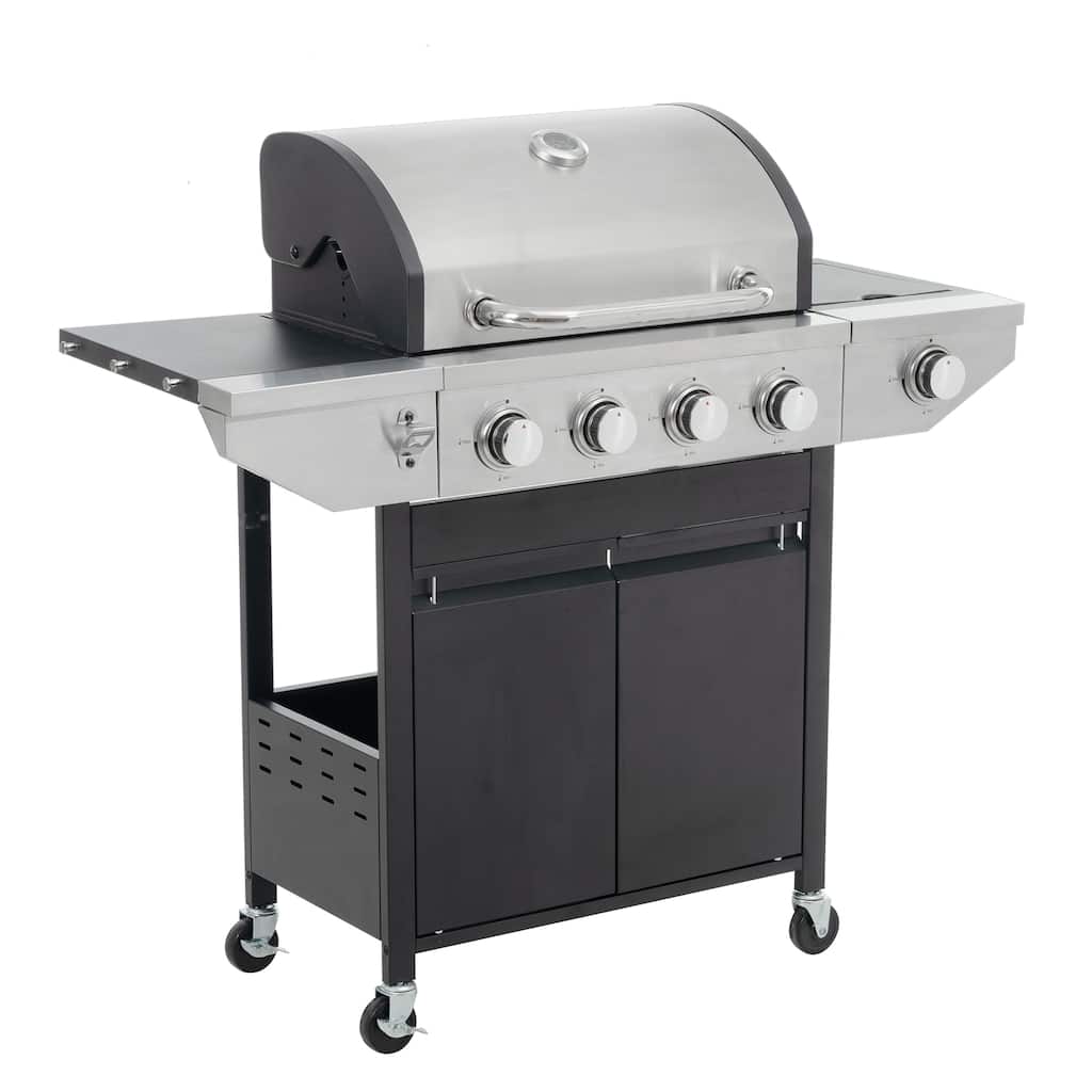 5-Burner Barbecue Gas Grill