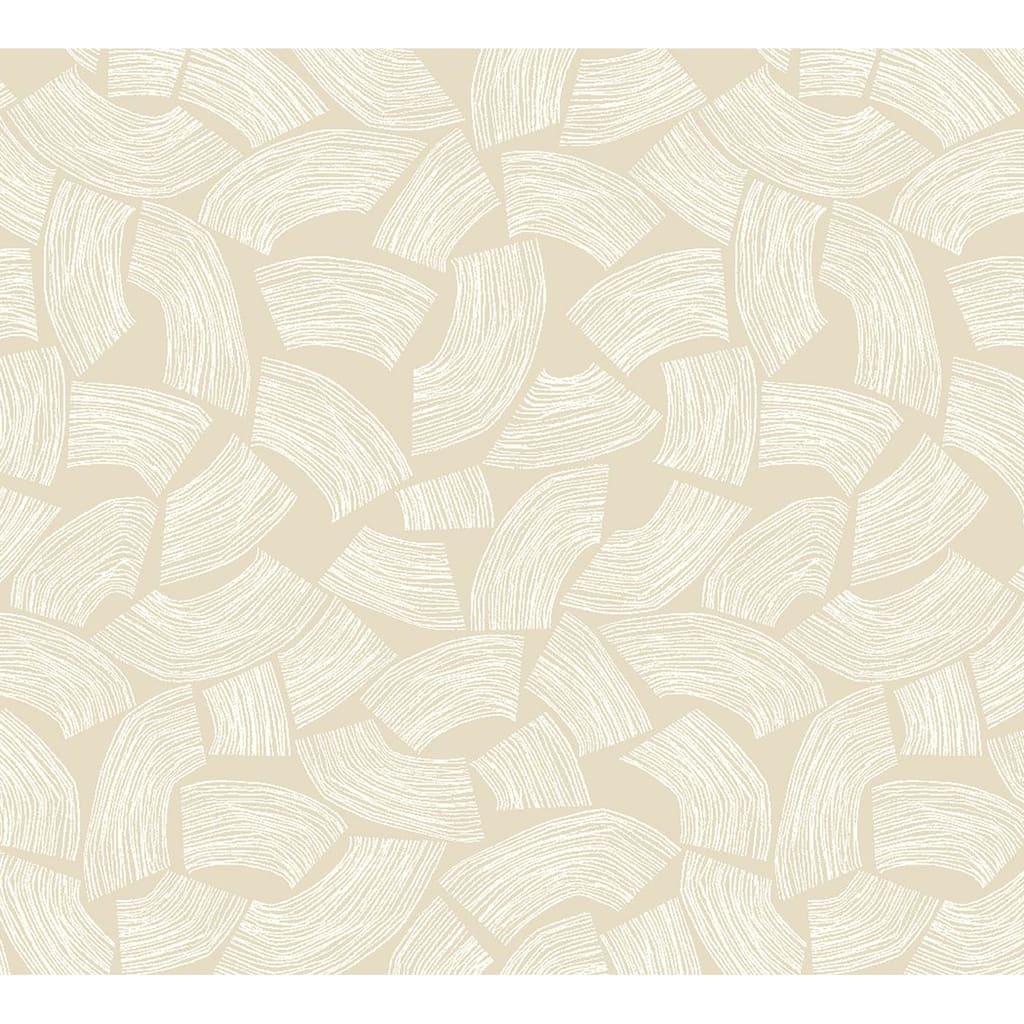 ohpopsi Elements Neutral Scribbled Arches Wallpaper