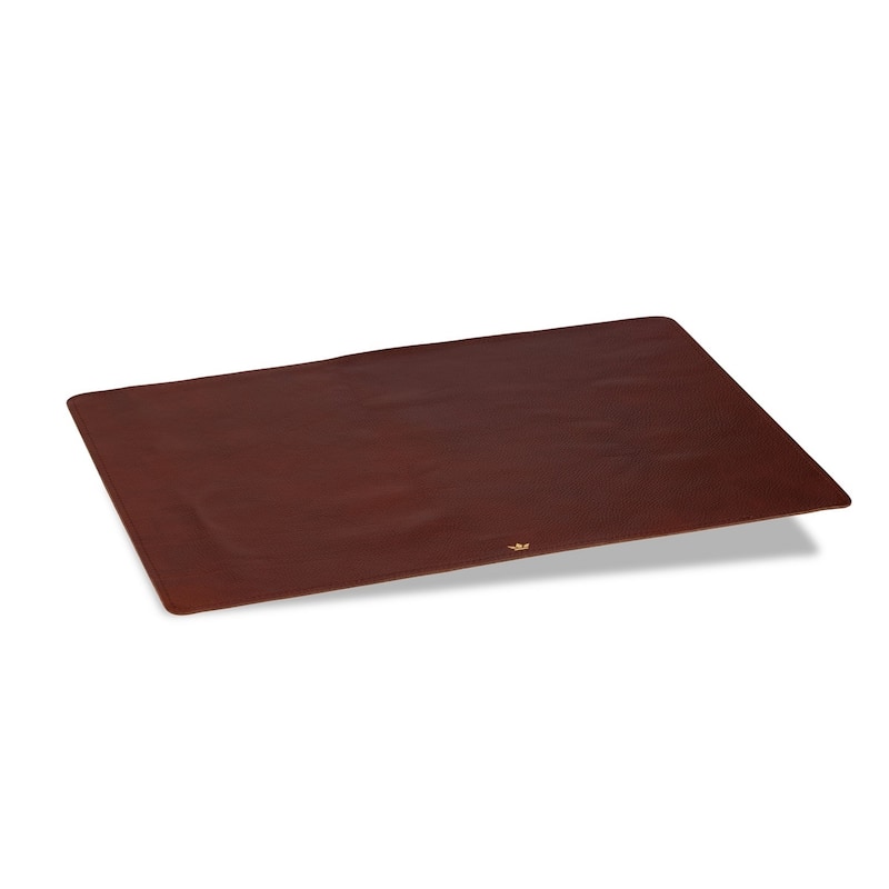 Placemat Leather Brown 18.9" x 13.4"