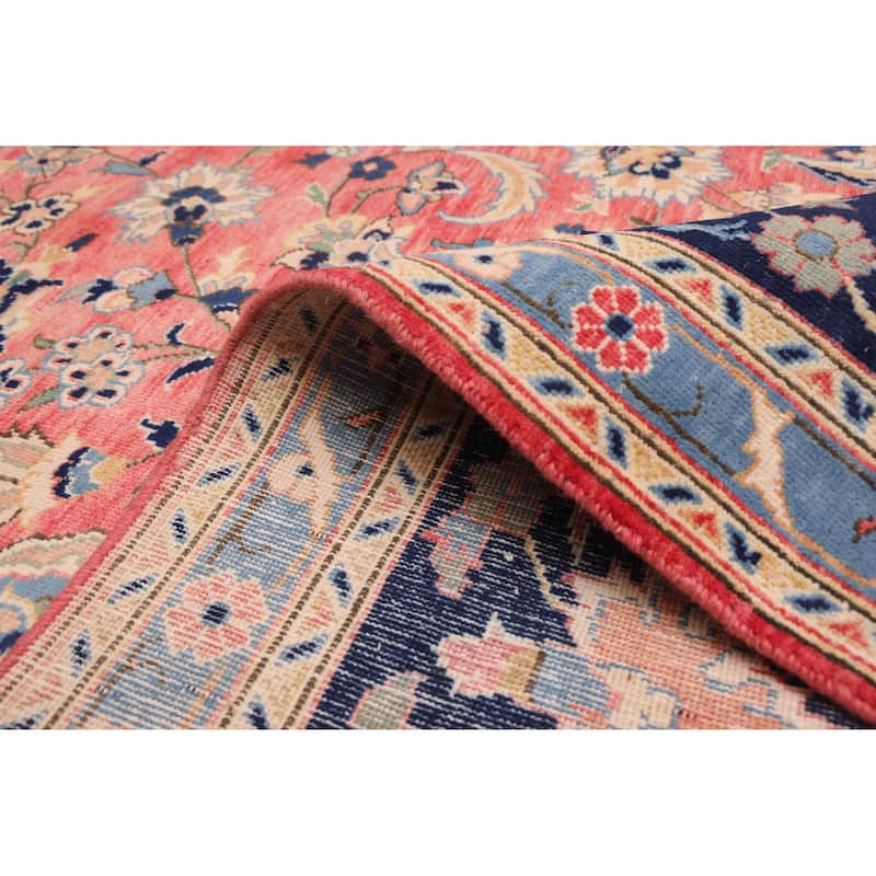 ECARPETGALLERY Hand-knotted Antalya Vintage Red Wool Rug - 9'1 x 13'5