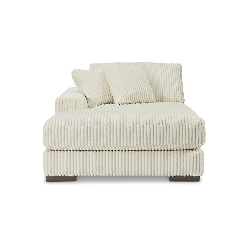 Signature Design by Ashley Lindyn 4-Piece Sectional with Chaise - 133"W x 92"D x 38"H