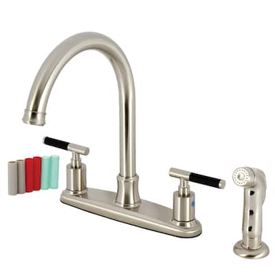 Kingston Brass FB779.CKLSP Kaiser 1.8 GPM Standard Kitchen Faucet