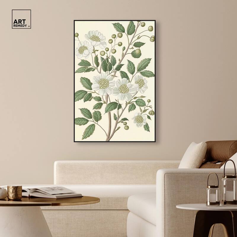 White Cherokee IV Canvas by Art Remedy