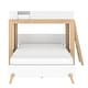preview thumbnail 28 of 36, Max and Lily L-Shaped Twin over Queen Bunk Bed with Ladder on End