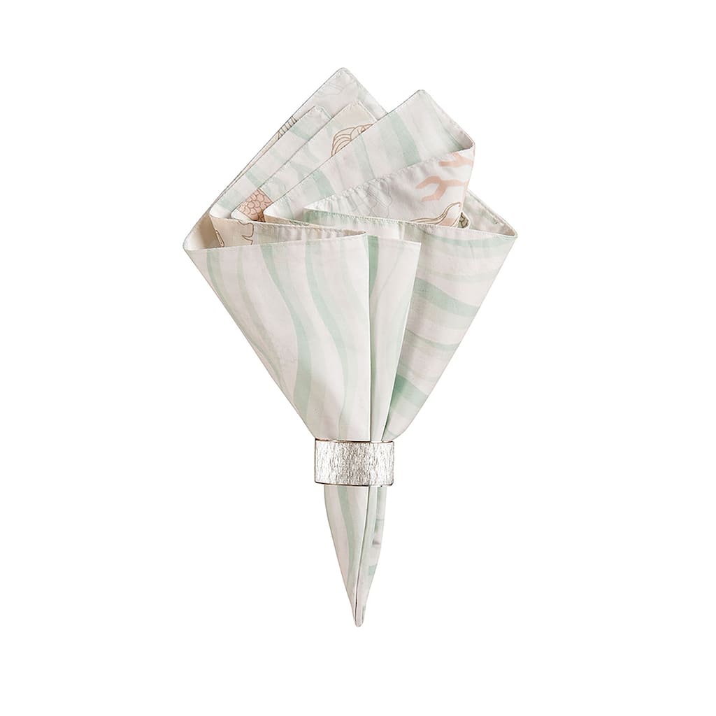 Mystic Echoes Cotton Reversible Napkin Set of 6 - Set of 6