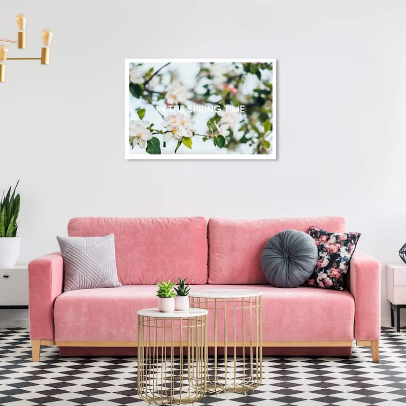 Wynwood Studio Prints Holiday and Seasonal In the Spring Time Green and Wall Art Canvas Print - 24 x 36