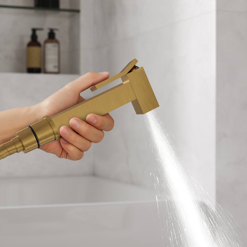 GRANDJOY Bathroom Handheld Bidet Attachment for Personal Hygiene, Pet Washing, and Cloth Diaper Rinsing