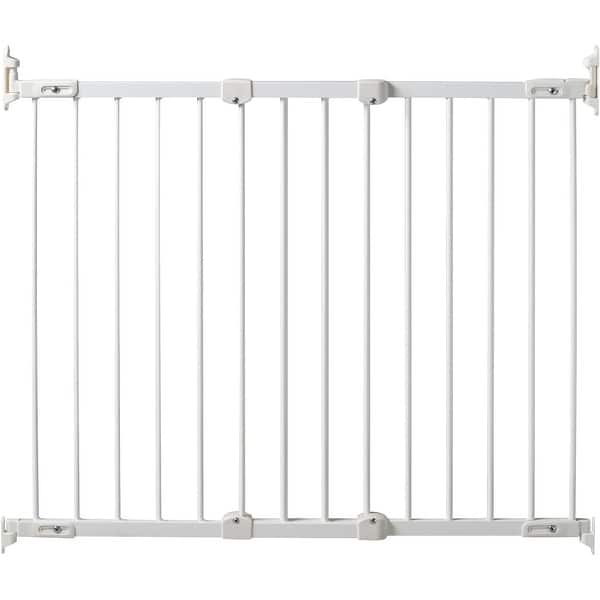 slide 2 of 4, KidCo G2100 White Angle Mount Safeway Gate White