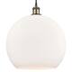 Option Black Antique Brass / Matte White