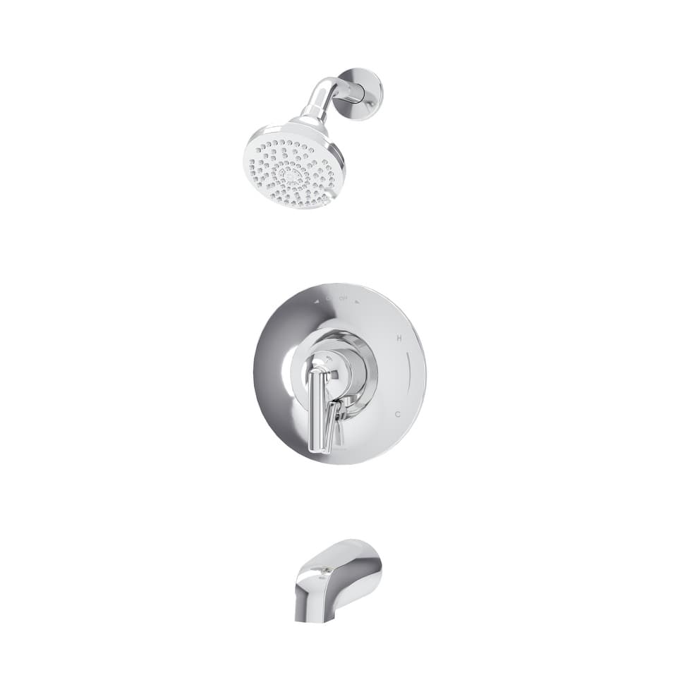 Symmons S599215TRM Birch Tub and Shower Trim Package with 1.5 GPM