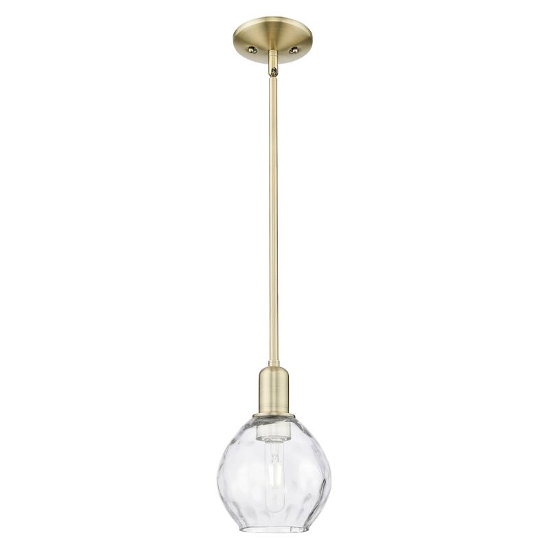 Innovations Lighting Endless Possibilities Arcadia - Waverly - 1 Light 6" Stem Hung Mini Pendant