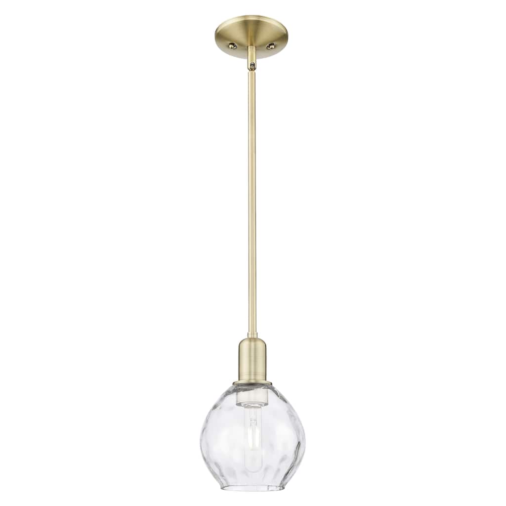 Innovations Lighting Endless Possibilities Arcadia - Waverly - 1 Light 6" Stem Hung Mini Pendant