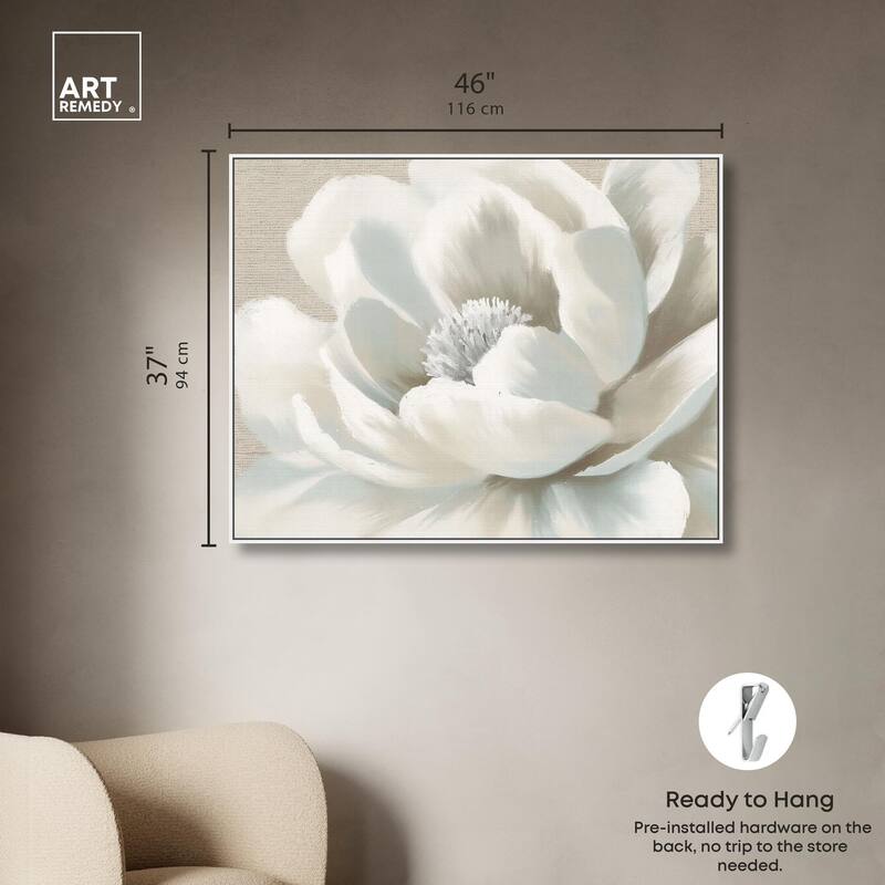 Silken Sepal II Canvas by Art Remedy