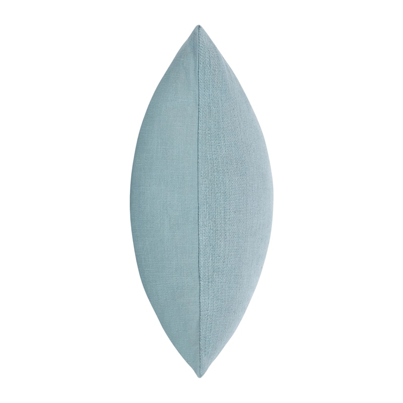 Villa by Classic Home Breton Blue Linen Blend Throw Pillow, Blue
