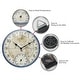 preview thumbnail 13 of 12, Orbis All Weather Clock - 14 x 2 x 14